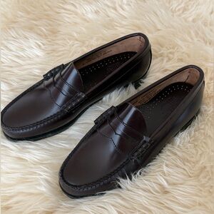 G.H. Bass & Co. Dark Brown Leather Loafers